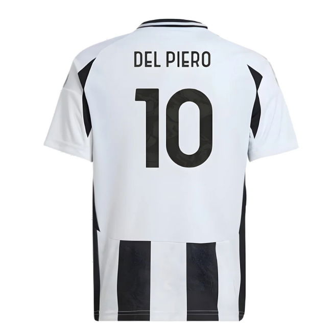 2024-2025 Juventus Home Mini Kit (Del Piero 10)
