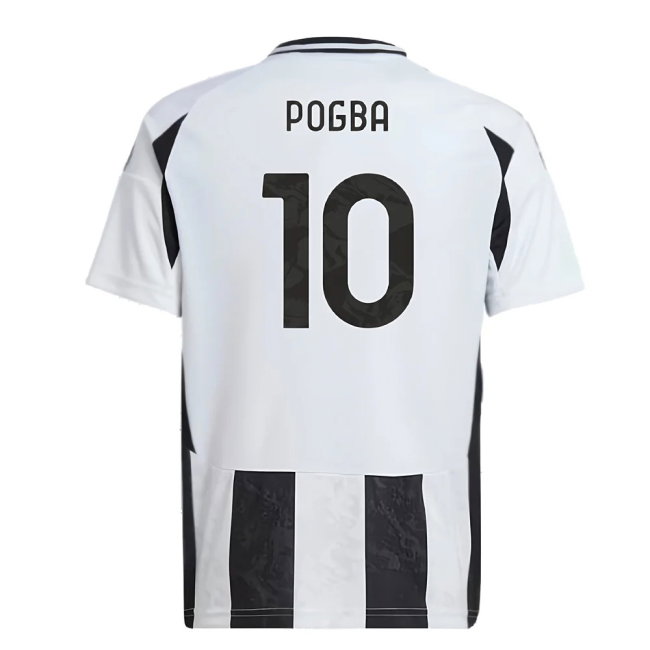 2024-2025 Juventus Home Mini Kit (Pogba 10)