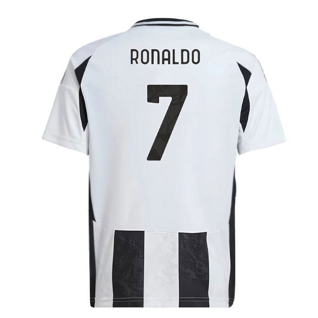 2024-2025 Juventus Home Mini Kit (Ronaldo 7)