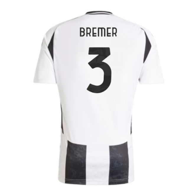 2024-2025 Juventus Home Shirt (Bremer 3)