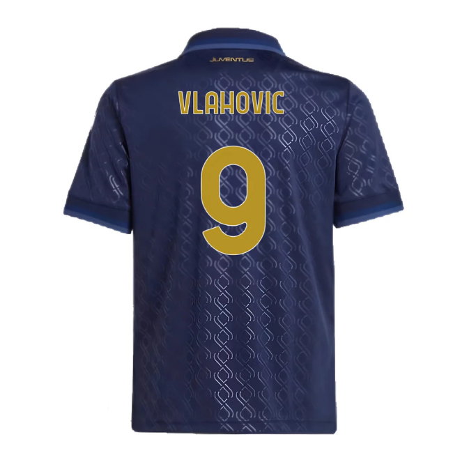 2024-2025 Juventus Third Shirt (Kids) (Vlahovic 9)