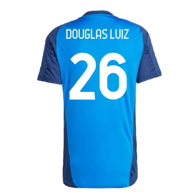 2024-2025 Juventus Training Jersey (Blue) (Douglas Luiz 26)