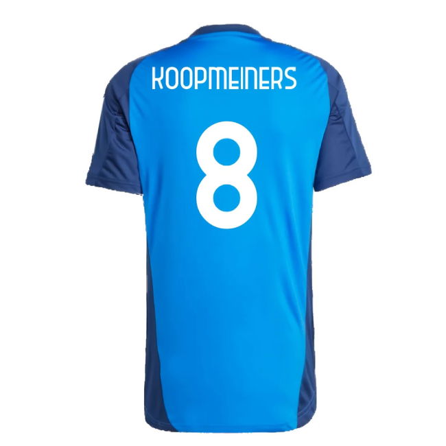 2024-2025 Juventus Training Jersey (Blue) (Koopmeiners 8)