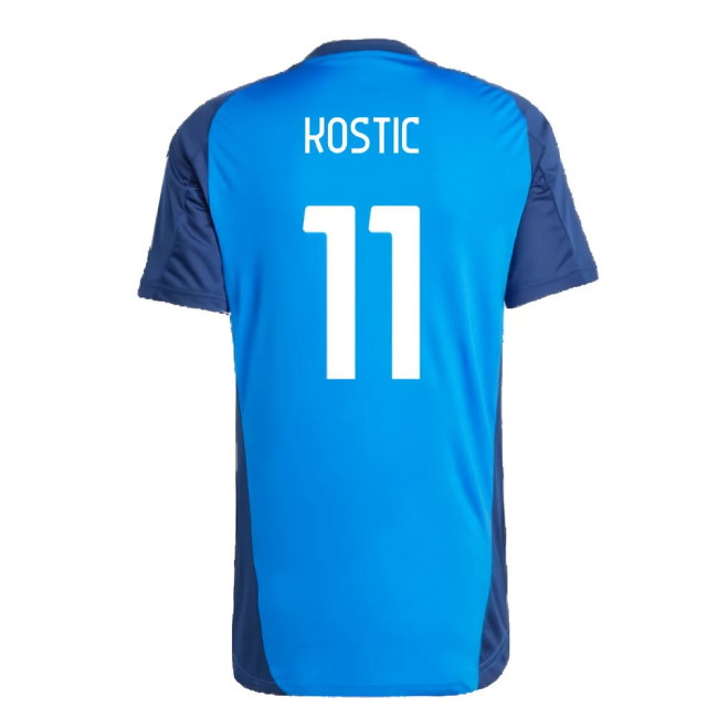 2024-2025 Juventus Training Jersey (Blue) (Kostic 11)
