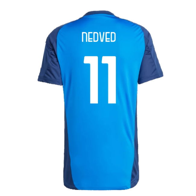 2024-2025 Juventus Training Jersey (Blue) (Nedved 11)