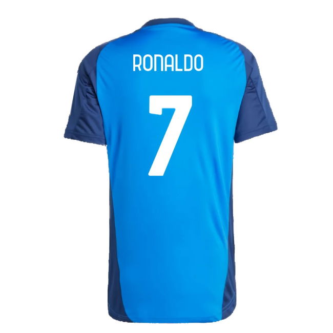 2024-2025 Juventus Training Jersey (Blue) (Ronaldo 7)