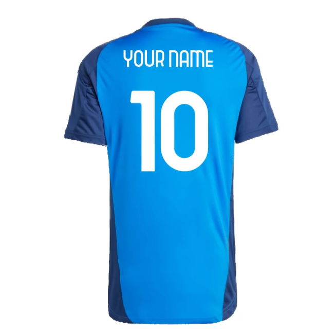 2024-2025 Juventus Training Jersey (Blue) (Your Name)