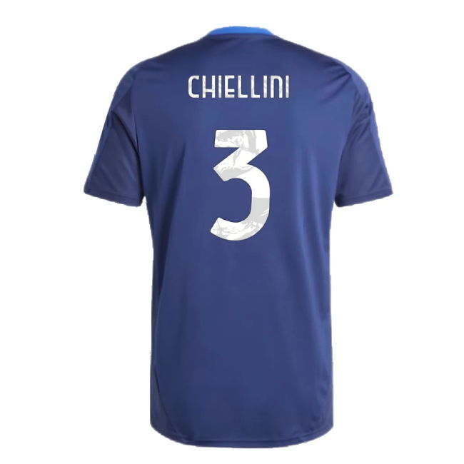 2024-2025 Juventus Training Jersey (Navy) (Chiellini 3)