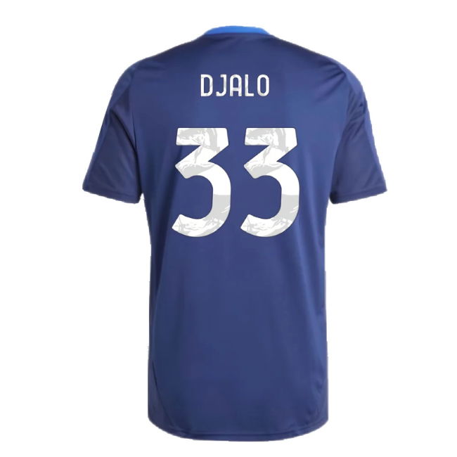 2024-2025 Juventus Training Jersey (Navy) (Djalo 33)
