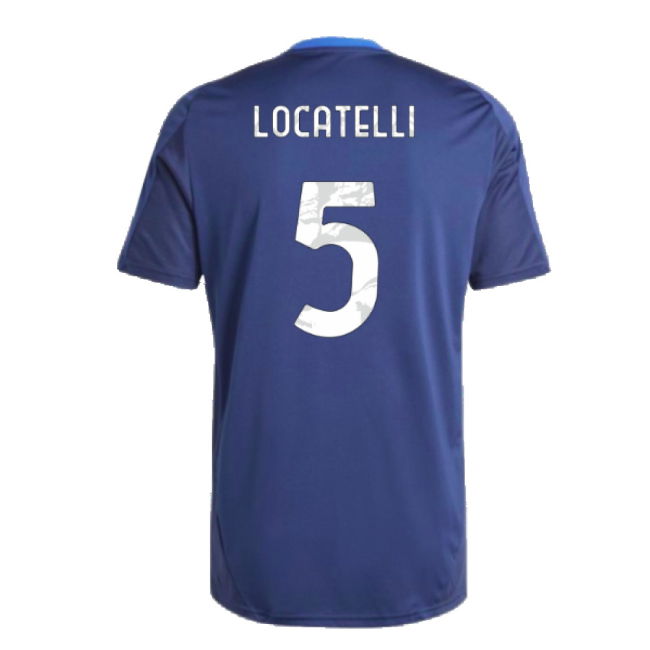 2024-2025 Juventus Training Jersey (Navy) (Locatelli 5)
