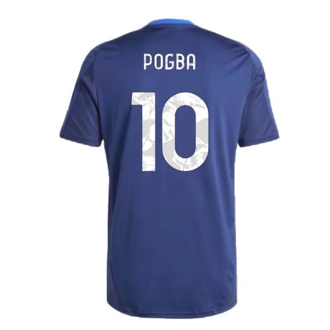 2024-2025 Juventus Training Jersey (Navy) (Pogba 10)