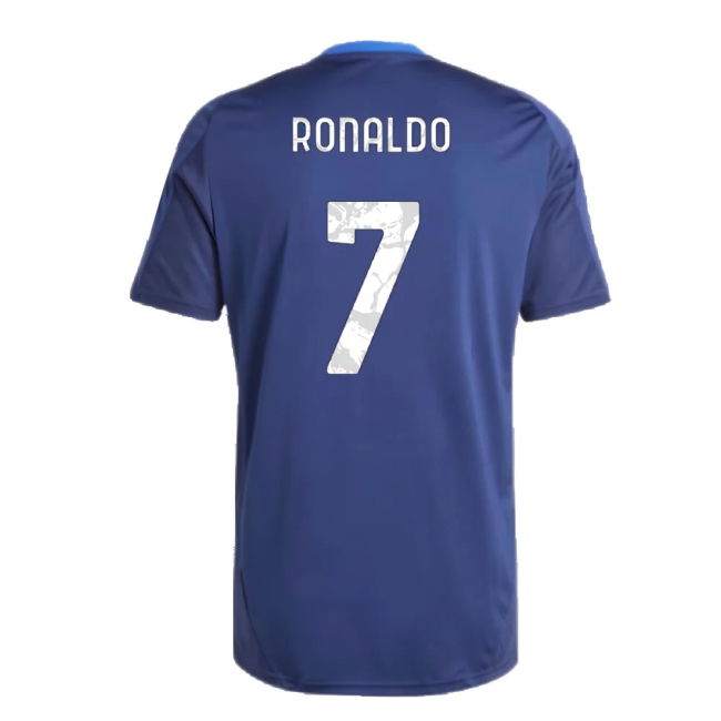 2024-2025 Juventus Training Jersey (Navy) (Ronaldo 7)