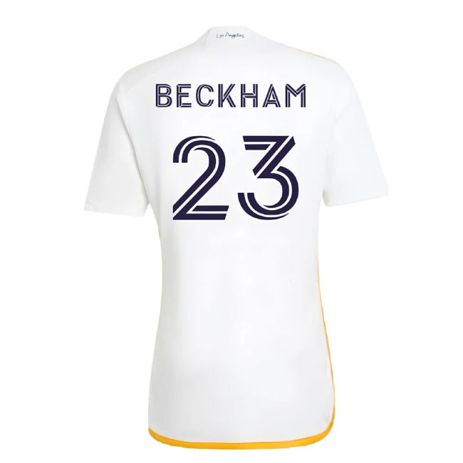 2024-2025 LA Galaxy Home Shirt (BECKHAM 23)