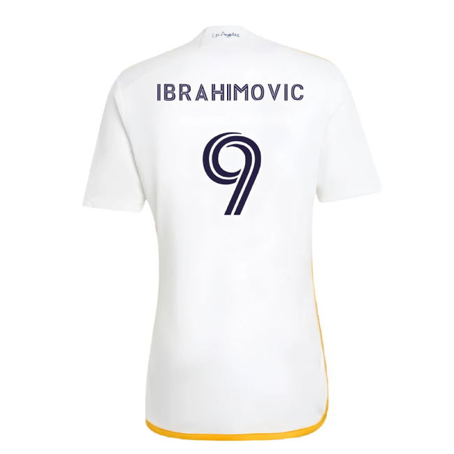 2024-2025 LA Galaxy Home Shirt (IBRAHIMOVIC 9)
