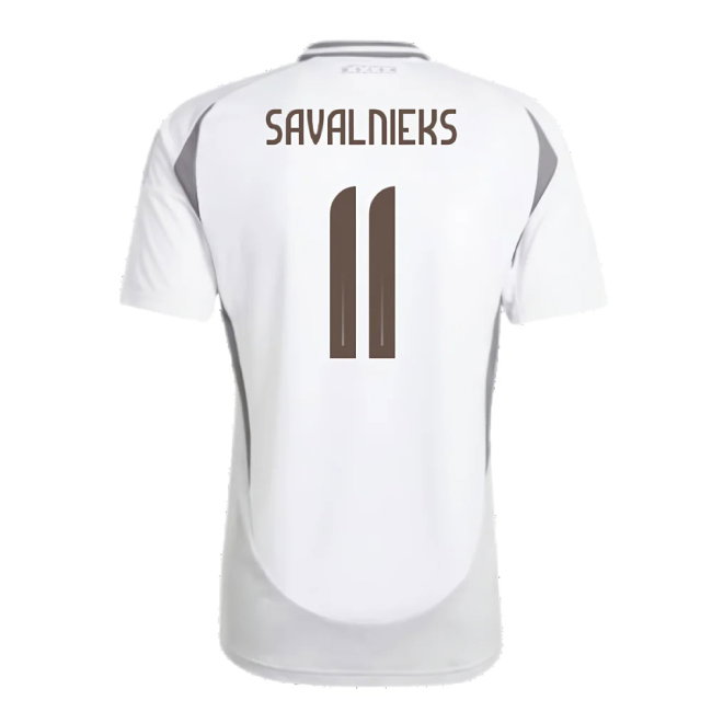 2024-2025 Latvia Away Shirt (Savalnieks 11)