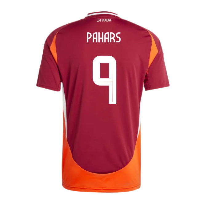 2024-2025 Latvia Home Shirt (Pahars 9)