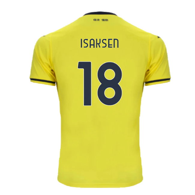2024-2025 Lazio Away Shirt (Isaksen 18)