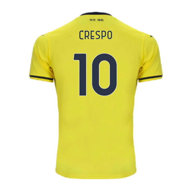 2024-2025 Lazio Away Shirt (Kids) (Crespo 10)
