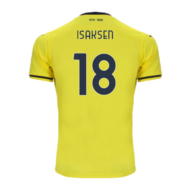 2024-2025 Lazio Away Shirt (Kids) (Isaksen 18)