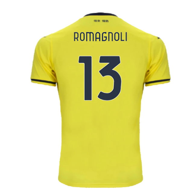 2024-2025 Lazio Away Shirt (Kids) (Romagnoli 13)