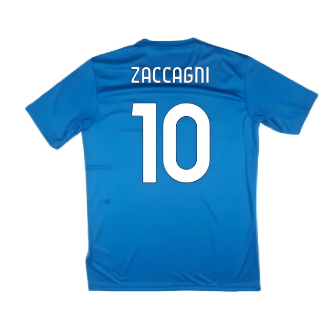 2024-2025 Lazio Graphic Training Shirt (Royal) (Zaccagni 10)