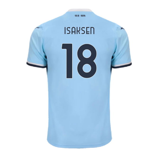2024-2025 Lazio Home Shirt (Isaksen 18)