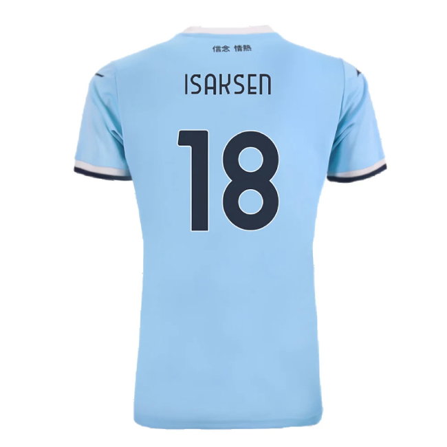 2024-2025 Lazio Home Shirt (Womens) (Isaksen 18)