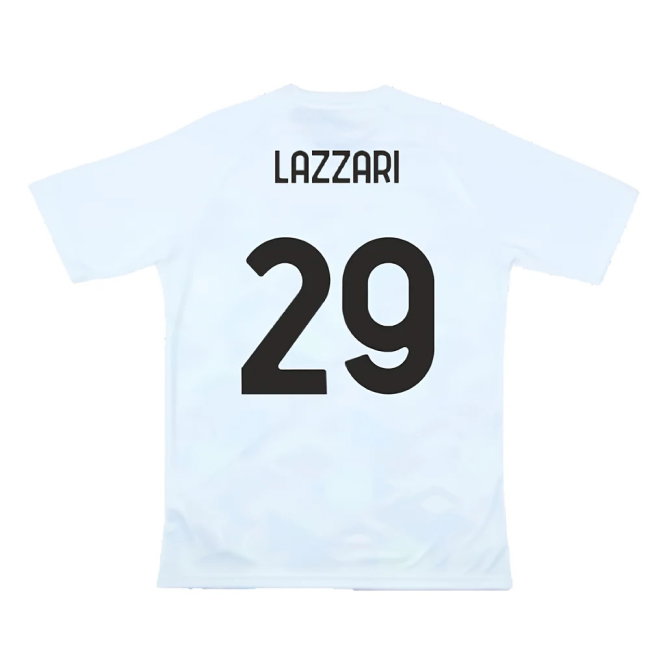2024-2025 Lazio Pre-Match Jersey (White) (Lazzari 29)