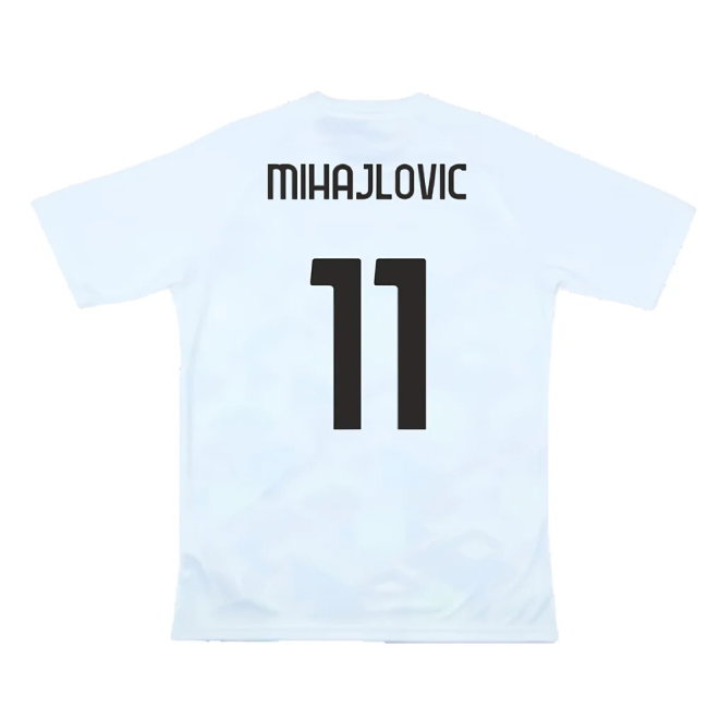2024-2025 Lazio Pre-Match Jersey (White) (Mihajlovic 11)