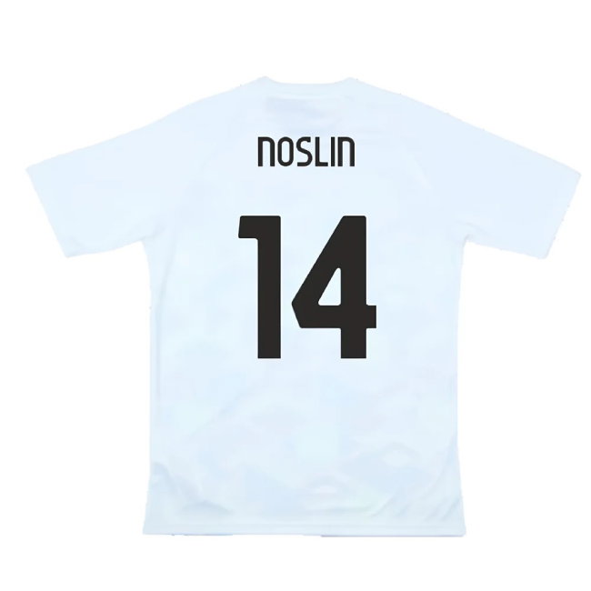 2024-2025 Lazio Pre-Match Jersey (White) (Noslin 14)