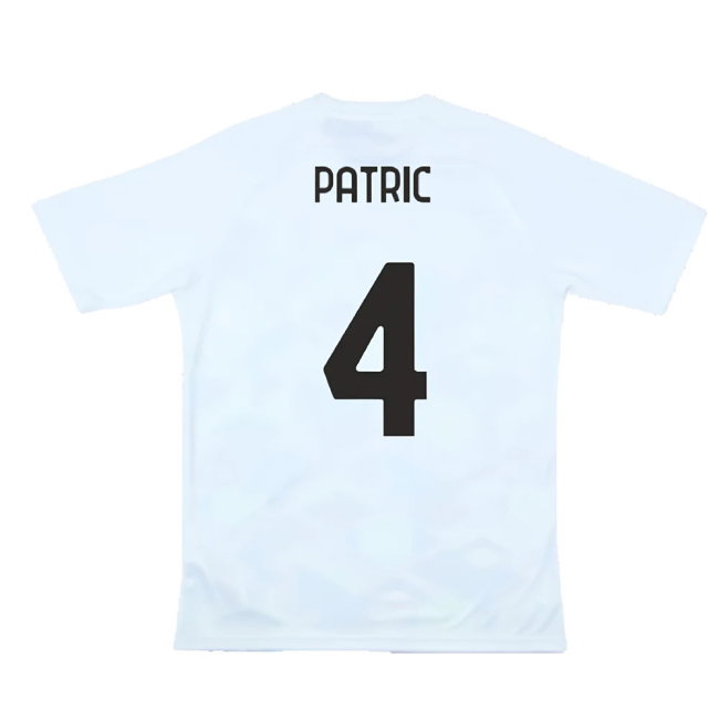 2024-2025 Lazio Pre-Match Jersey (White) (Patric 4)