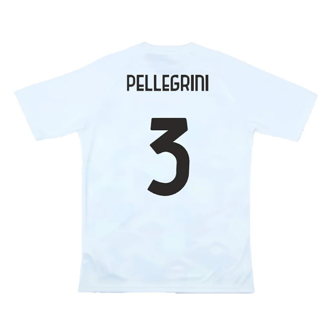 2024-2025 Lazio Pre-Match Jersey (White) (Pellegrini 3)