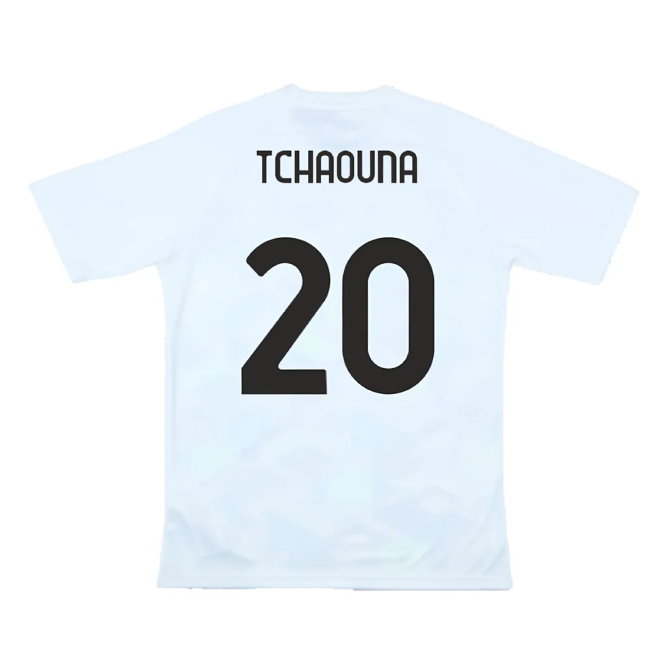 2024-2025 Lazio Pre-Match Jersey (White) (Tchaouna 20)