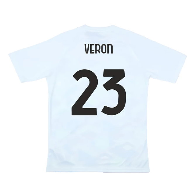 2024-2025 Lazio Pre-Match Jersey (White) (Veron 23)