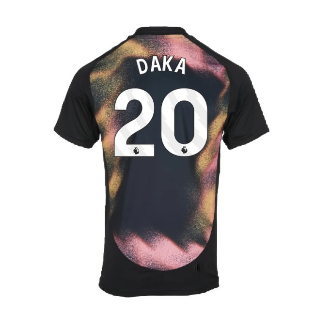 2024-2025 Leicester City Away Shirt (Kids) (Daka 20)