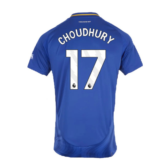 2024-2025 Leicester City Home Shirt (Kids) (Choudhury 17)