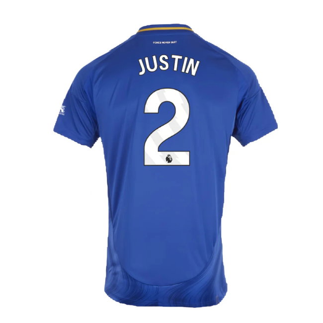 2024-2025 Leicester City Home Shirt (Kids) (Justin 2)