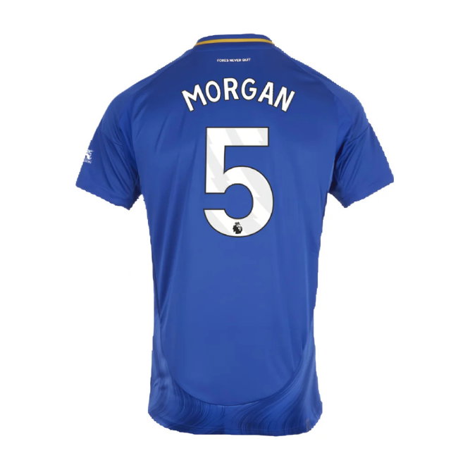 2024-2025 Leicester City Home Shirt (Kids) (Morgan 5)