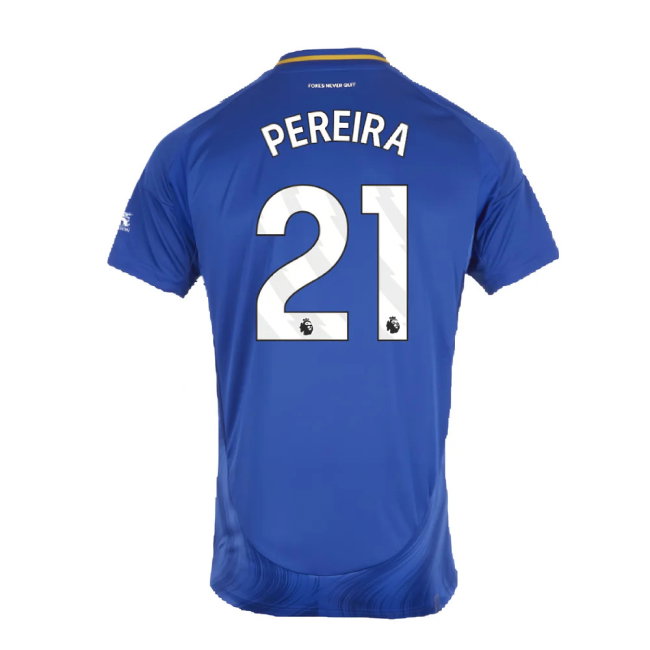 2024-2025 Leicester City Home Shirt (Kids) (Pereira 21)