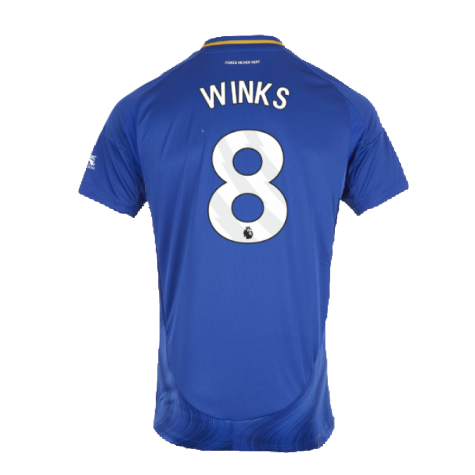 2024-2025 Leicester City Home Shirt (Kids) (Winks 8)