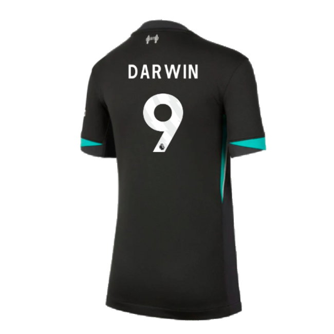 2024-2025 Liverpool Away Shirt (Kids) (Darwin 9)