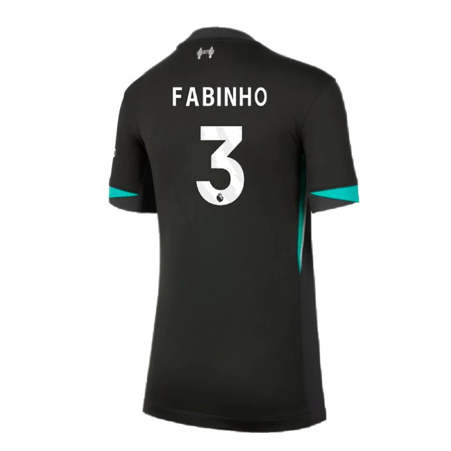 2024-2025 Liverpool Away Shirt (Kids) (Fabinho 3)