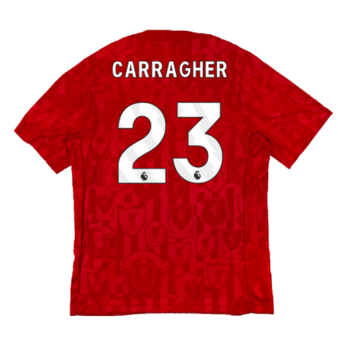2024-2025 Liverpool Dri-Fit Pre-Match Shirt (Red) (Carragher 23)