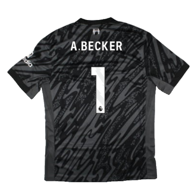 2024-2025 Liverpool Home Goalkeeper Shirt (Black) (A.Becker 1)