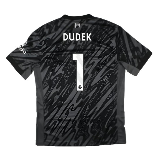 2024-2025 Liverpool Home Goalkeeper Shirt (Black) (Dudek 1)
