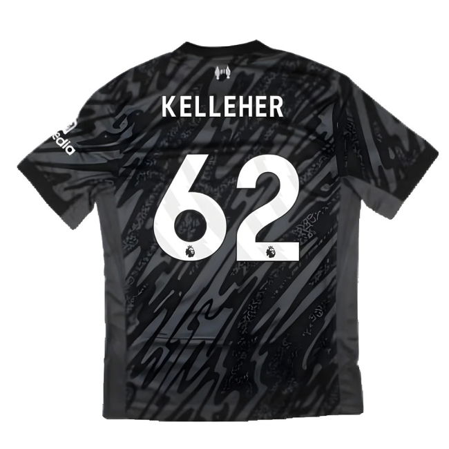 2024-2025 Liverpool Home Goalkeeper Shirt (Black) (Kelleher 62)
