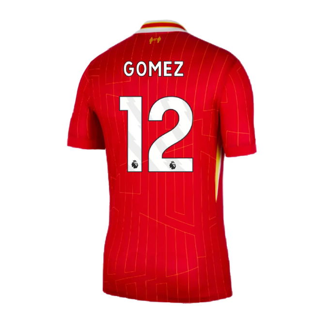 2024-2025 Liverpool Home Shirt (Gomez 12)