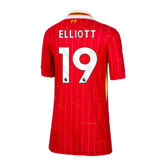 2024-2025 Liverpool Home Shirt (Kids) (Elliott 19)