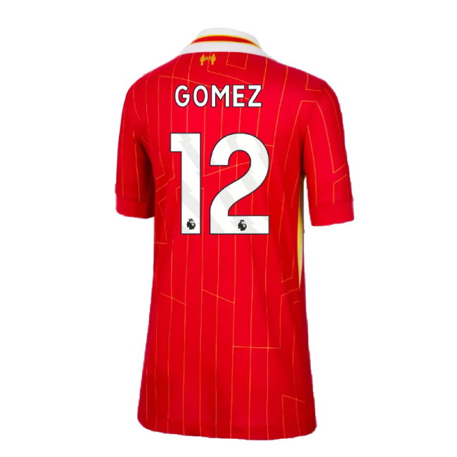 2024-2025 Liverpool Home Shirt (Kids) (Gomez 12)