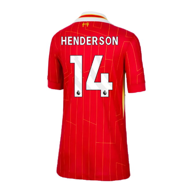 2024-2025 Liverpool Home Shirt (Kids) (Henderson 14)